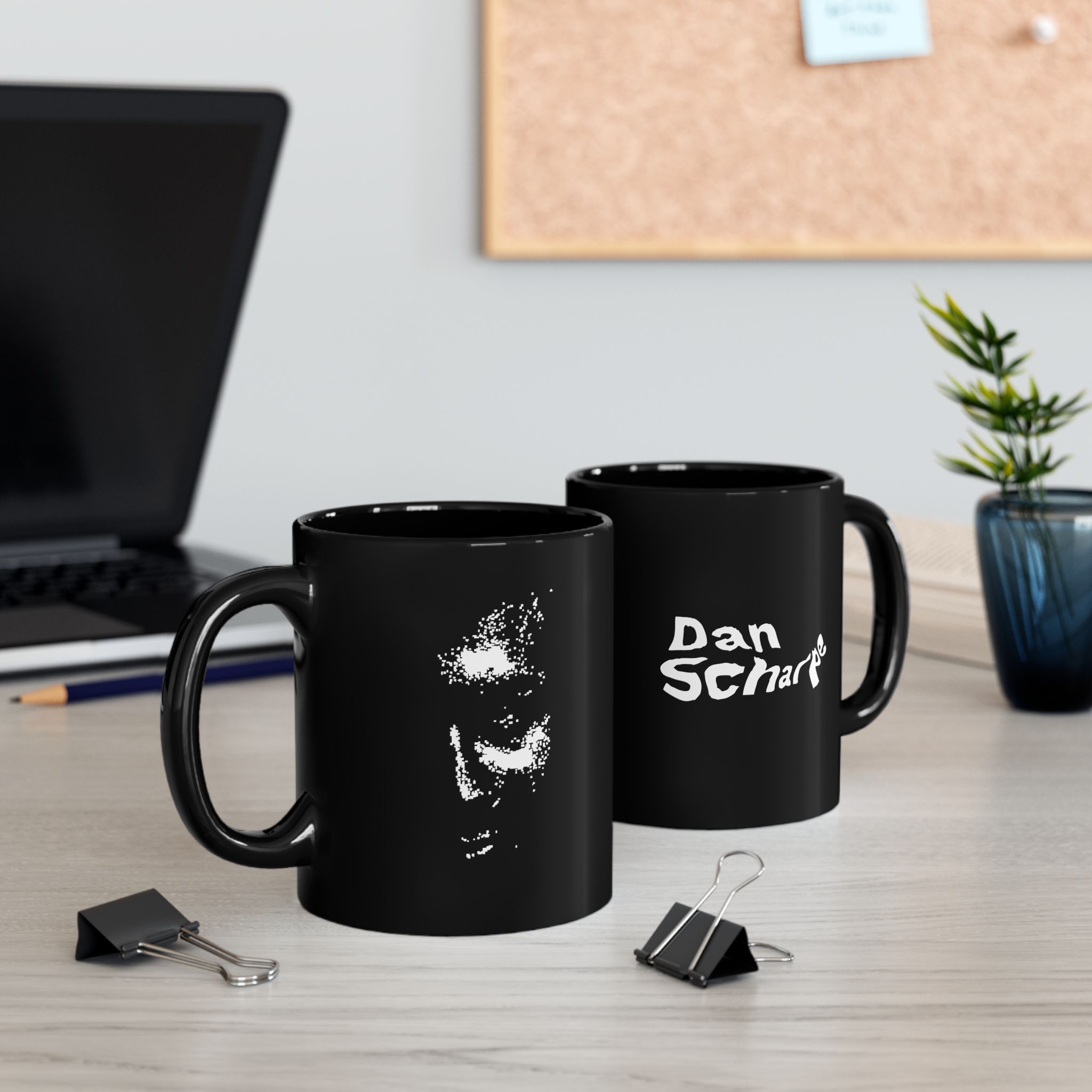 Dan Scharpe (debut album) Black Coffee Mug (11oz/15oz) - Image 4